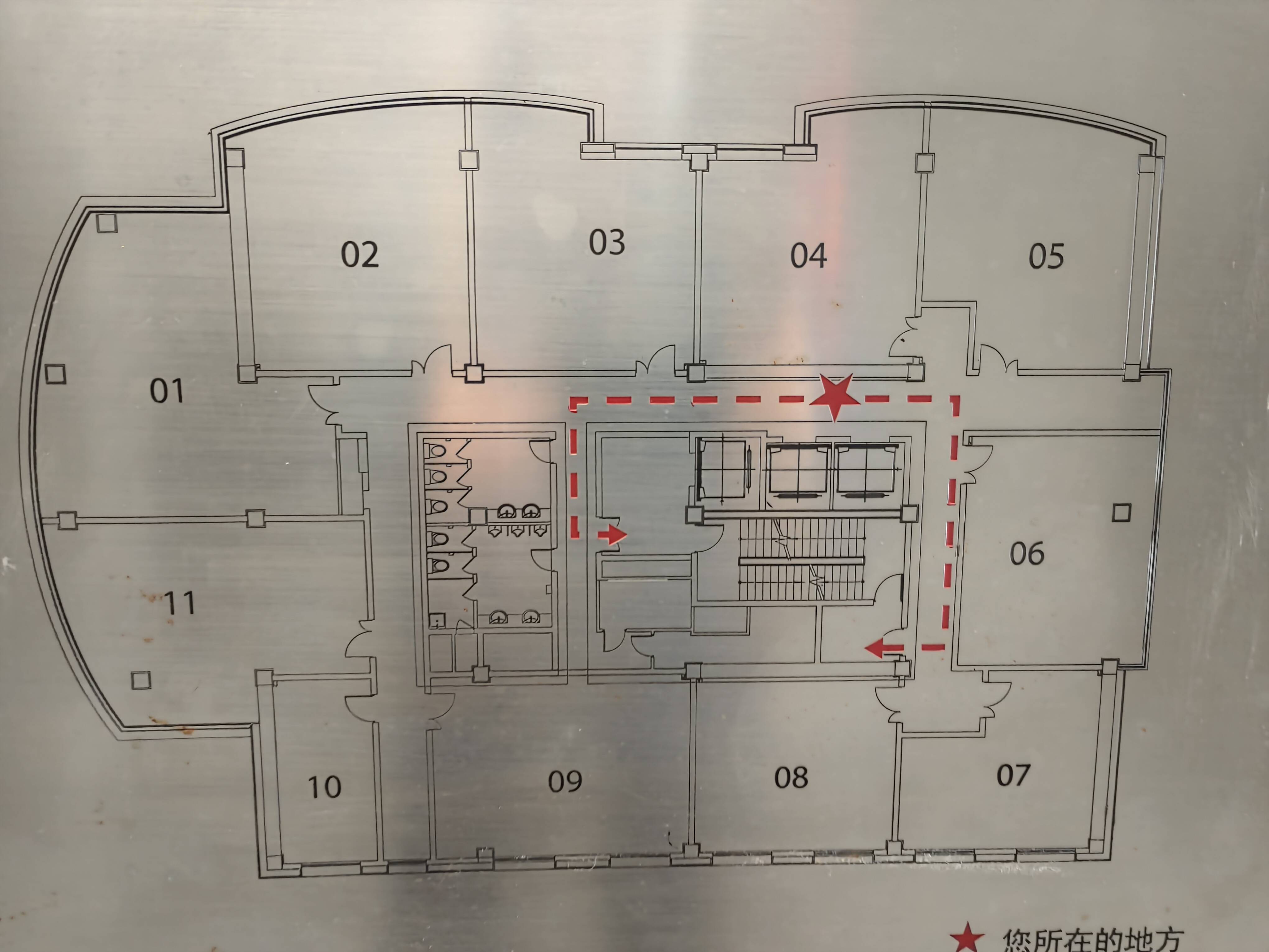 中山公园舜元企业发展大厦92平米写字楼出租