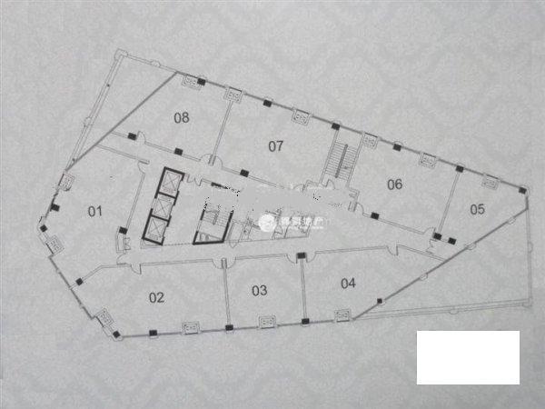 四川北路海伦国际大厦106平米写字楼出租