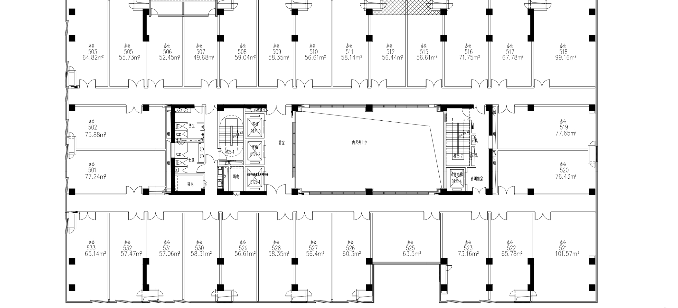 七宝万科七宝国际116平米写字楼出租
