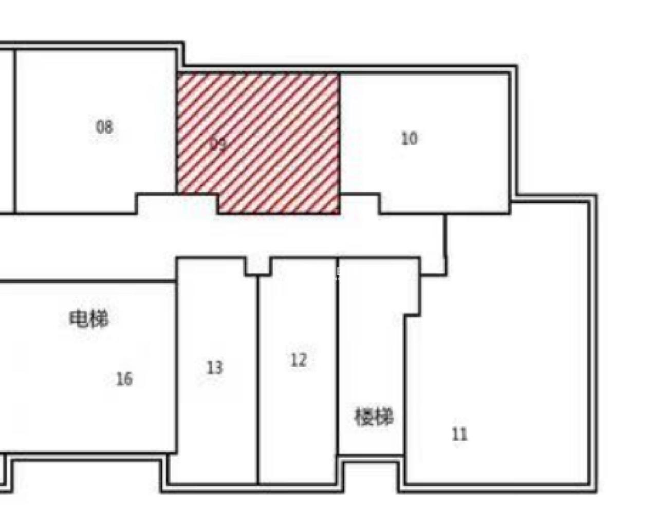 鲁迅公园嘉和国际大厦60平米写字楼出租