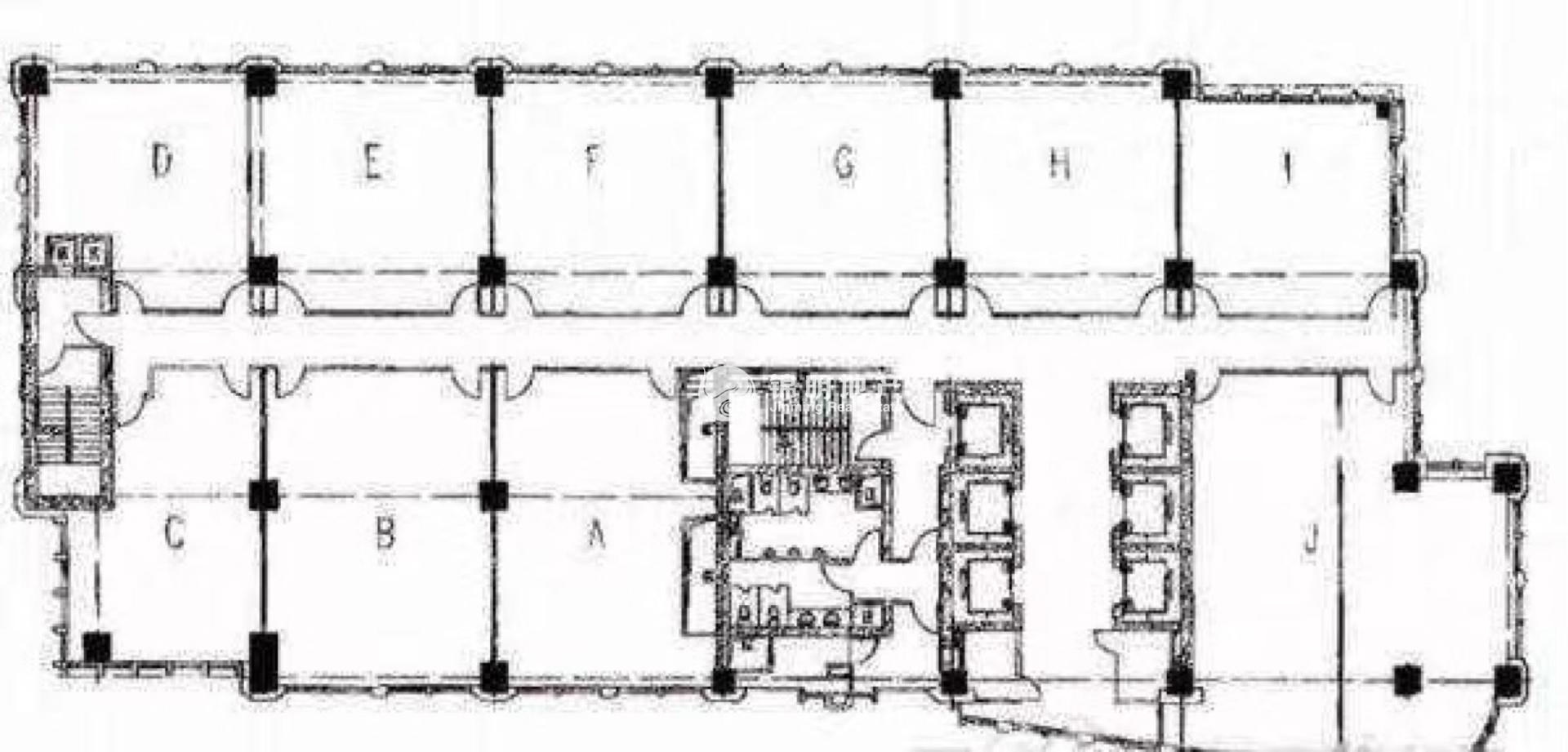 南京西路晶采世纪大厦126平米写字楼出租