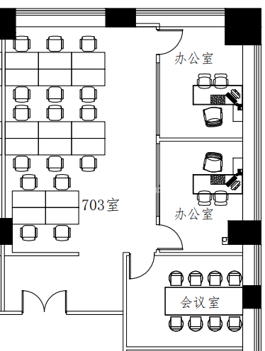 长风金沙商务广场197平米写字楼出租