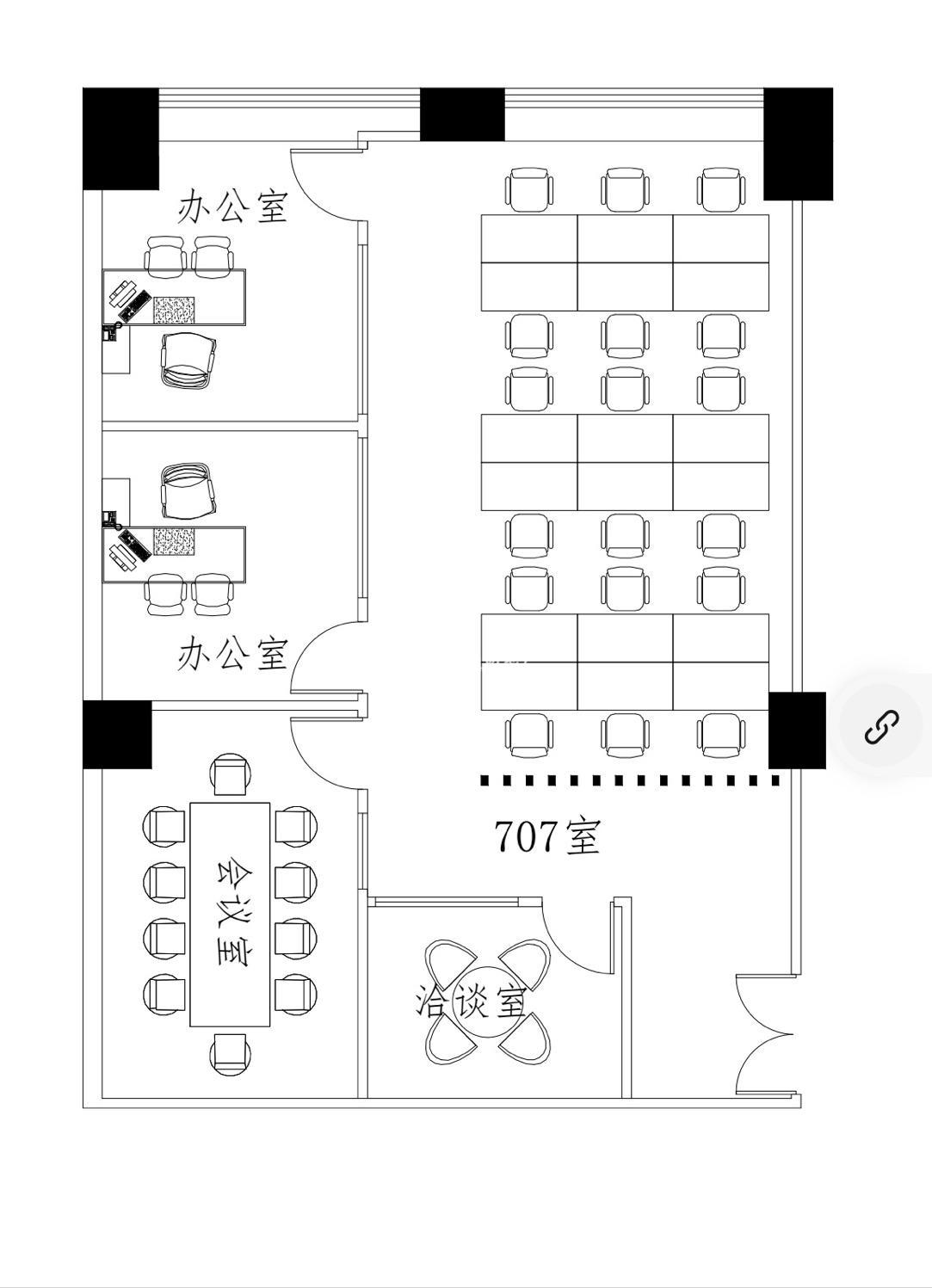 长风金沙商务广场205平米写字楼出租