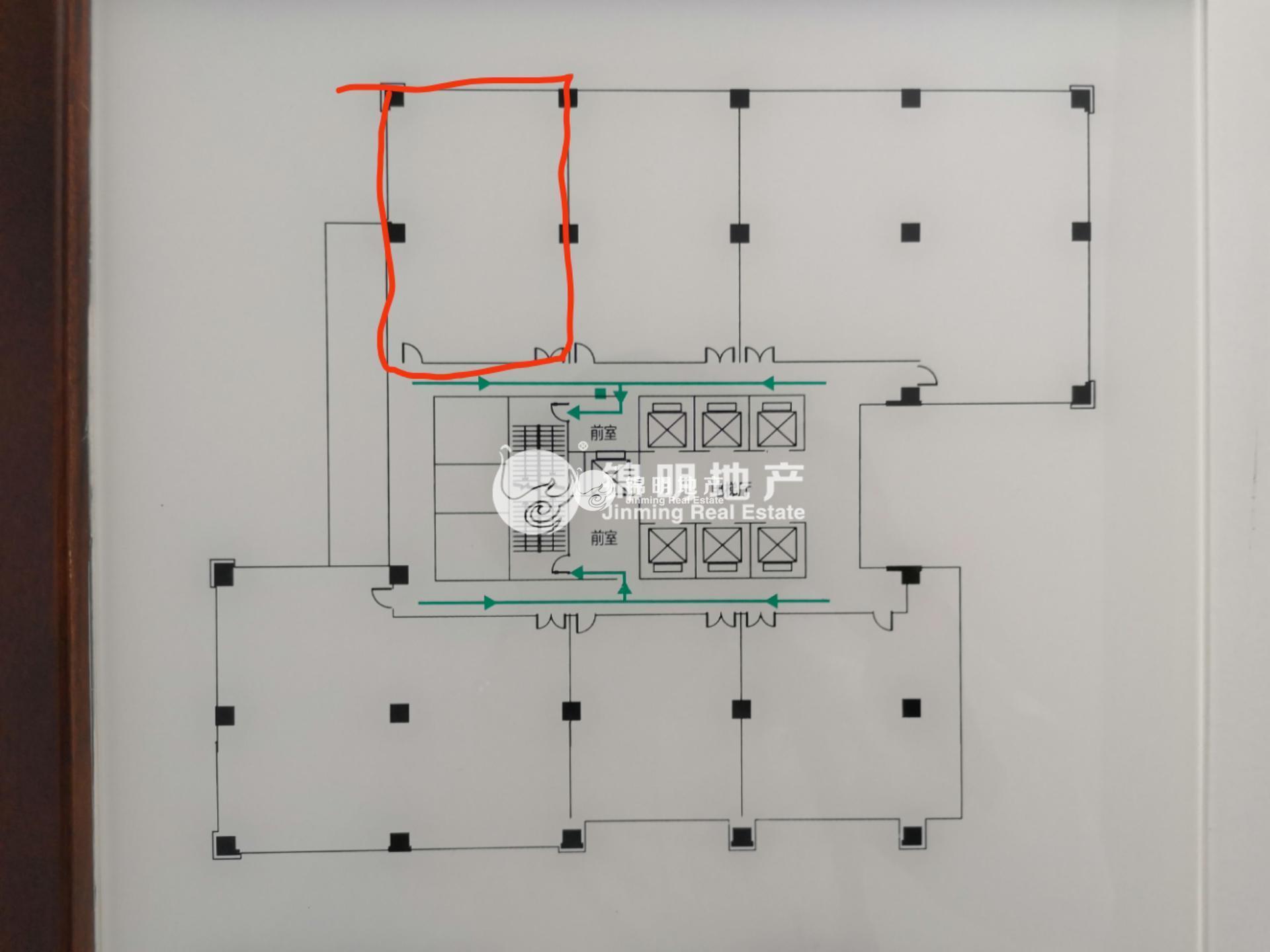 万体馆汇鑫国际大厦194平米写字楼出租