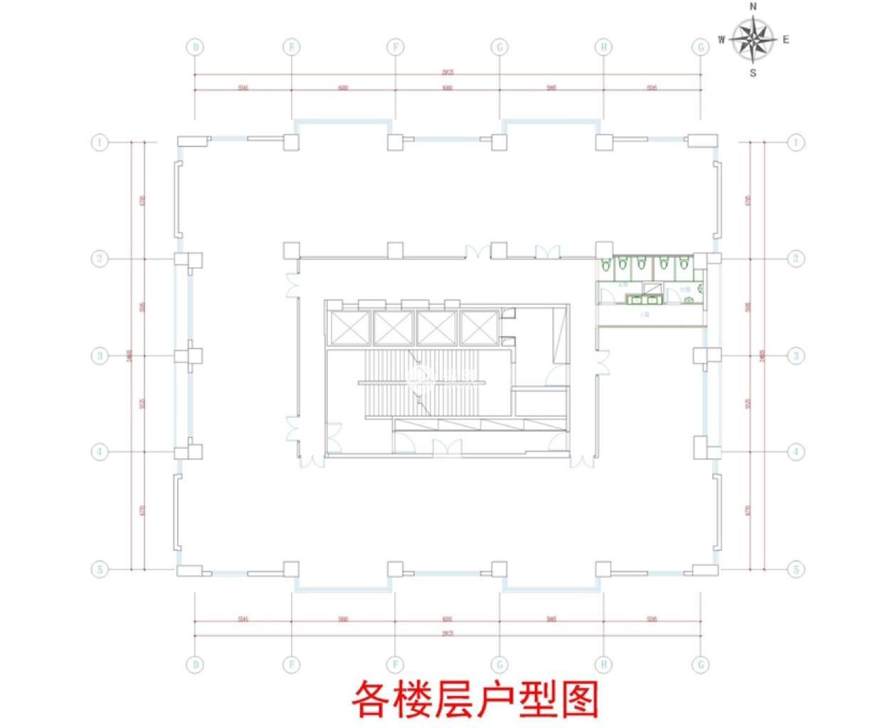 江宁路亚盛大厦1036平米写字楼出租