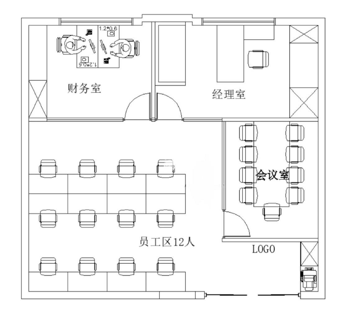 虹桥东方世纪大厦105平米写字楼出租