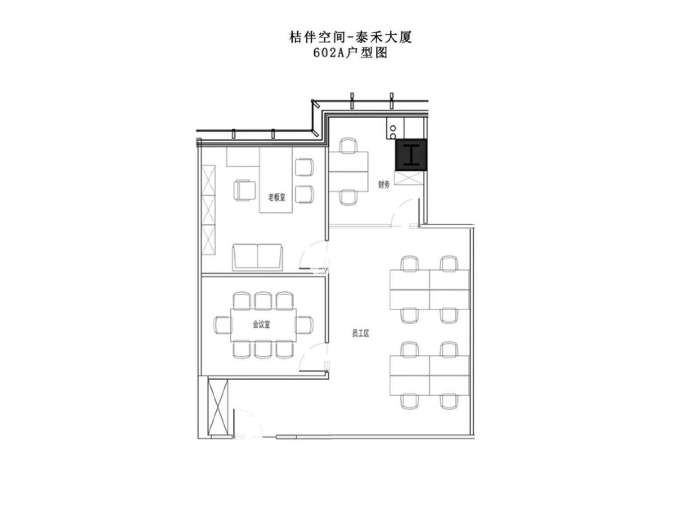 不夜城泰禾大厦187平米写字楼出租