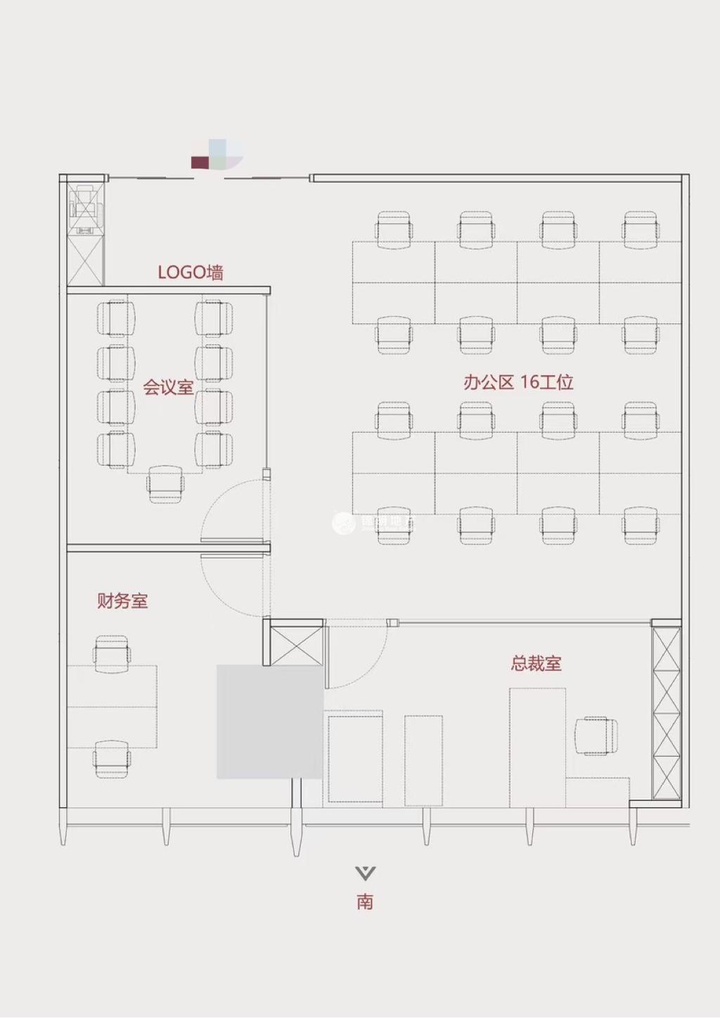 长风金沙商务广场225平米写字楼出租