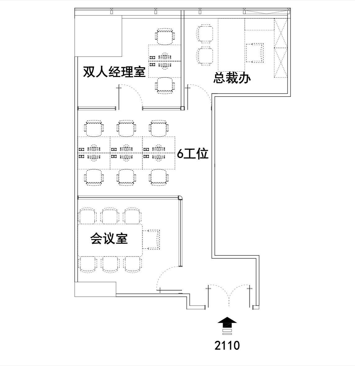 中山公园龙之梦丽晶大厦122平米写字楼出租