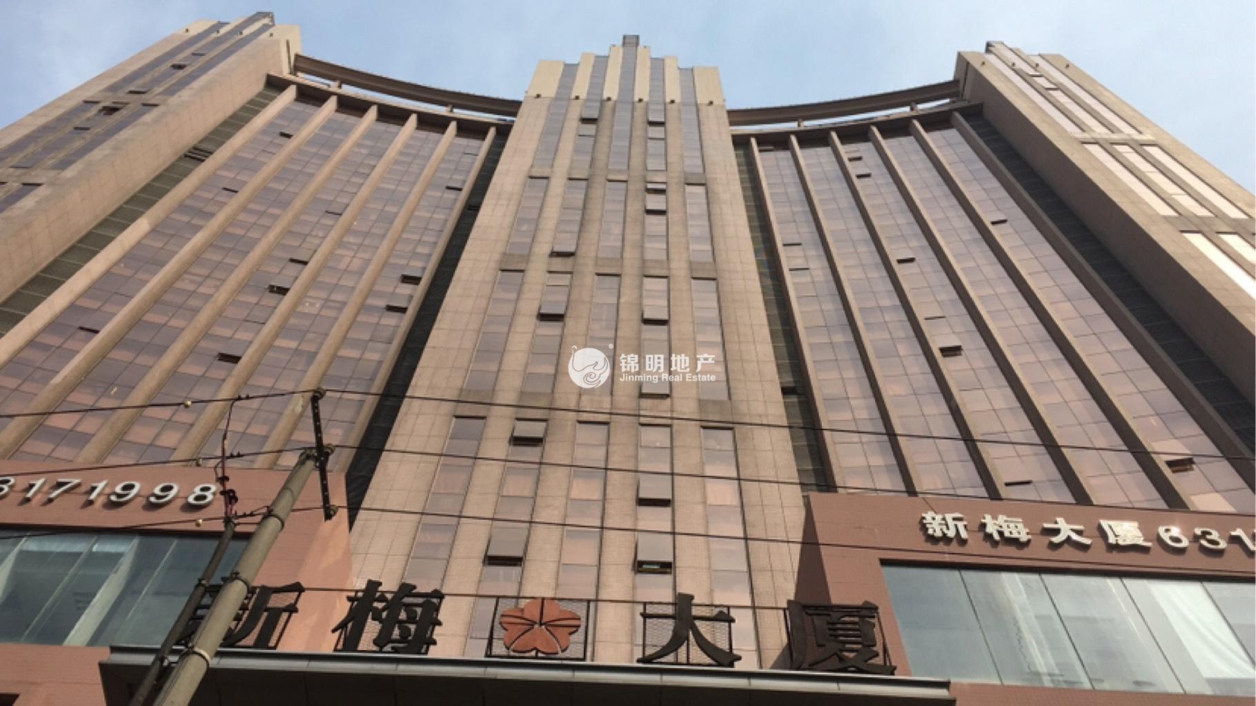 不夜城新梅大厦166平米写字楼出租