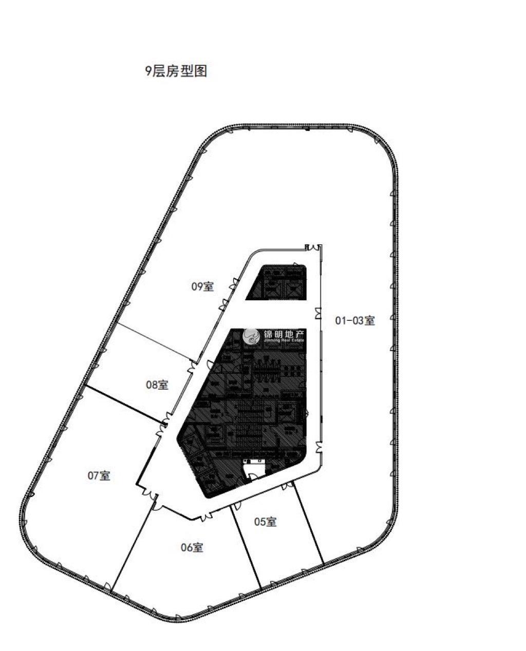 上海南站徐汇万科中心299平米写字楼出租