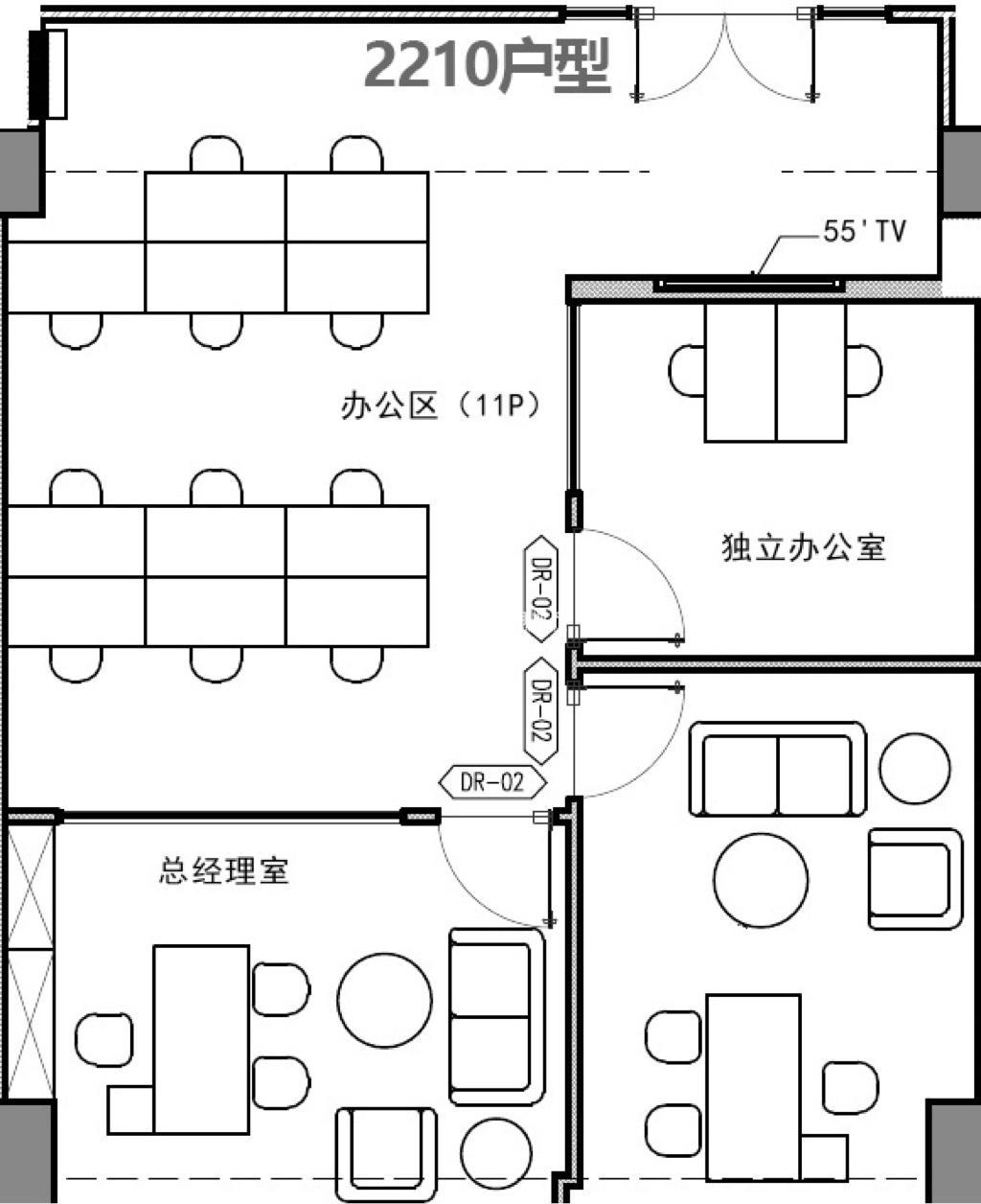 田林宏汇国际大厦240平米写字楼出租