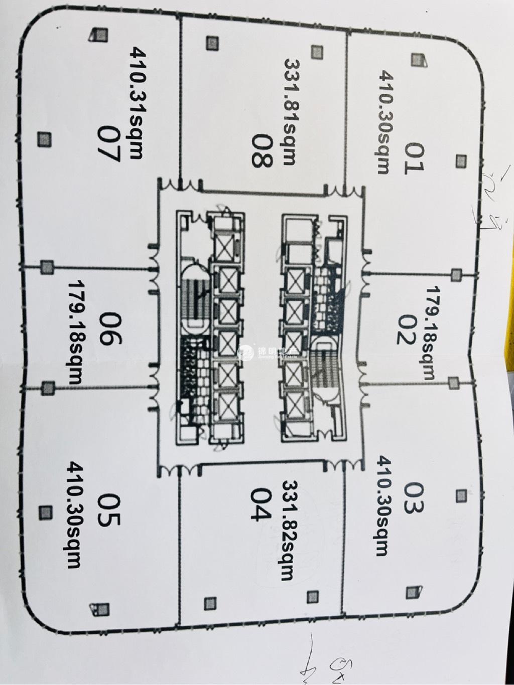 南京西路南泰大厦80平米写字楼出租