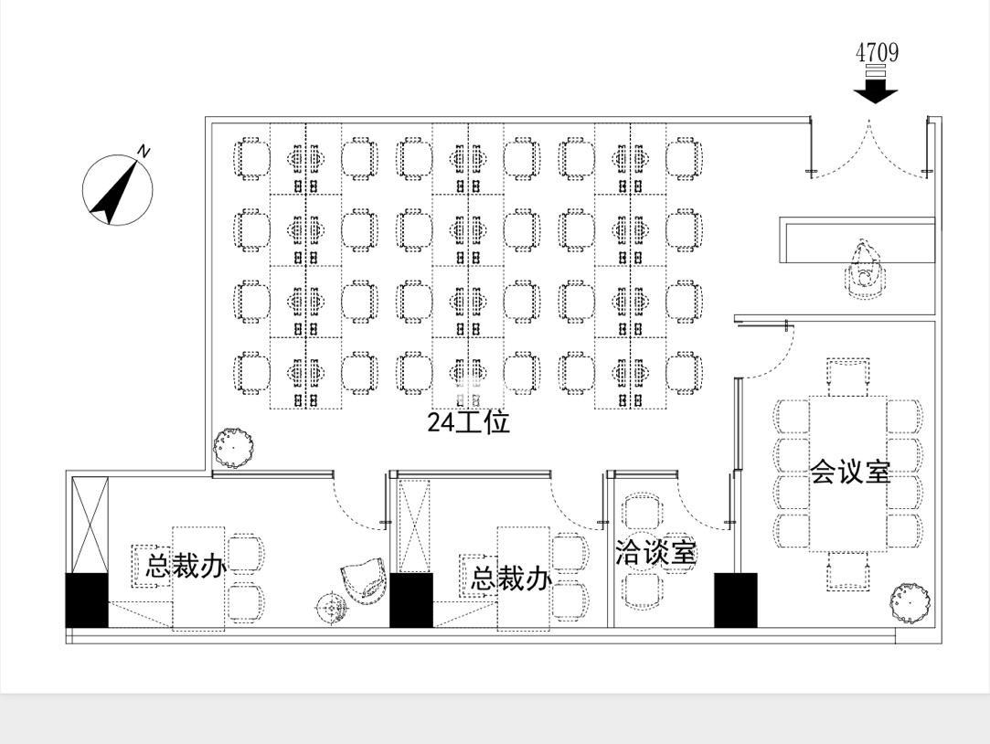 真如高尚领域118平米写字楼出租