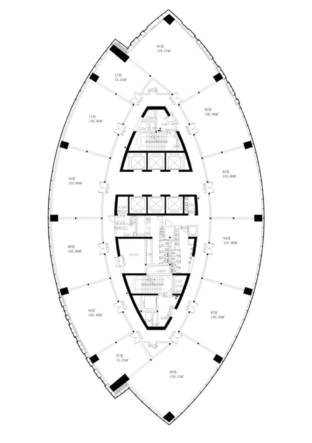 上海南站中星城1550平米写字楼出租