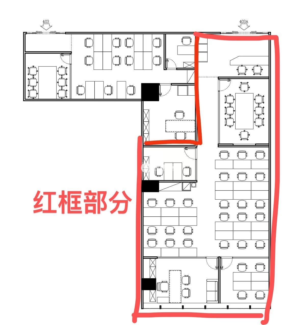 潍坊东方大厦298平米写字楼出租