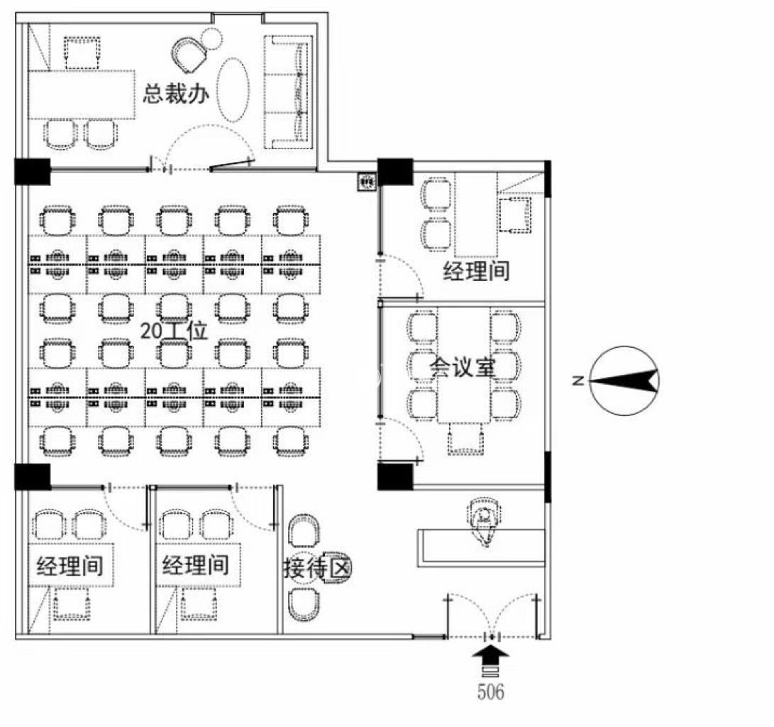 陆家嘴新上海国际大厦258平米写字楼出租