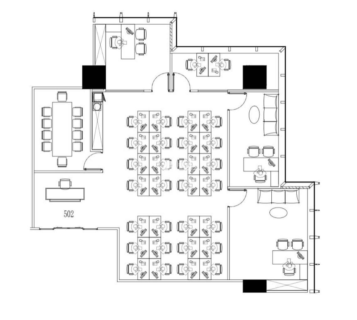 联洋建工大唐国际广场358平米写字楼出租