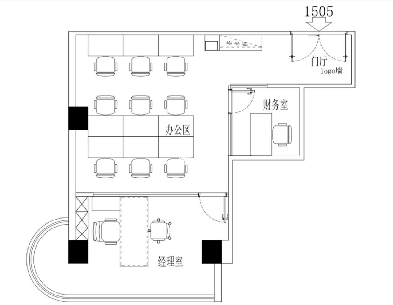 人民广场福申大厦102平米写字楼出租