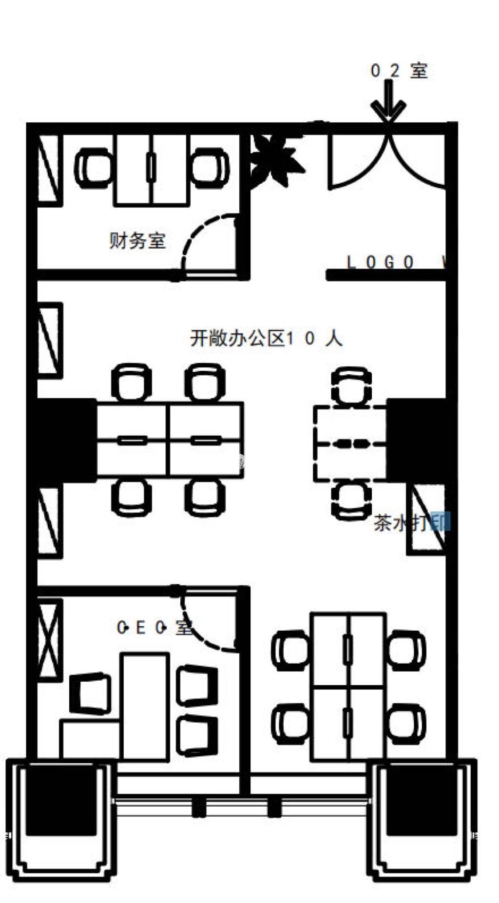 陆家嘴上海银行大厦140平米写字楼出租