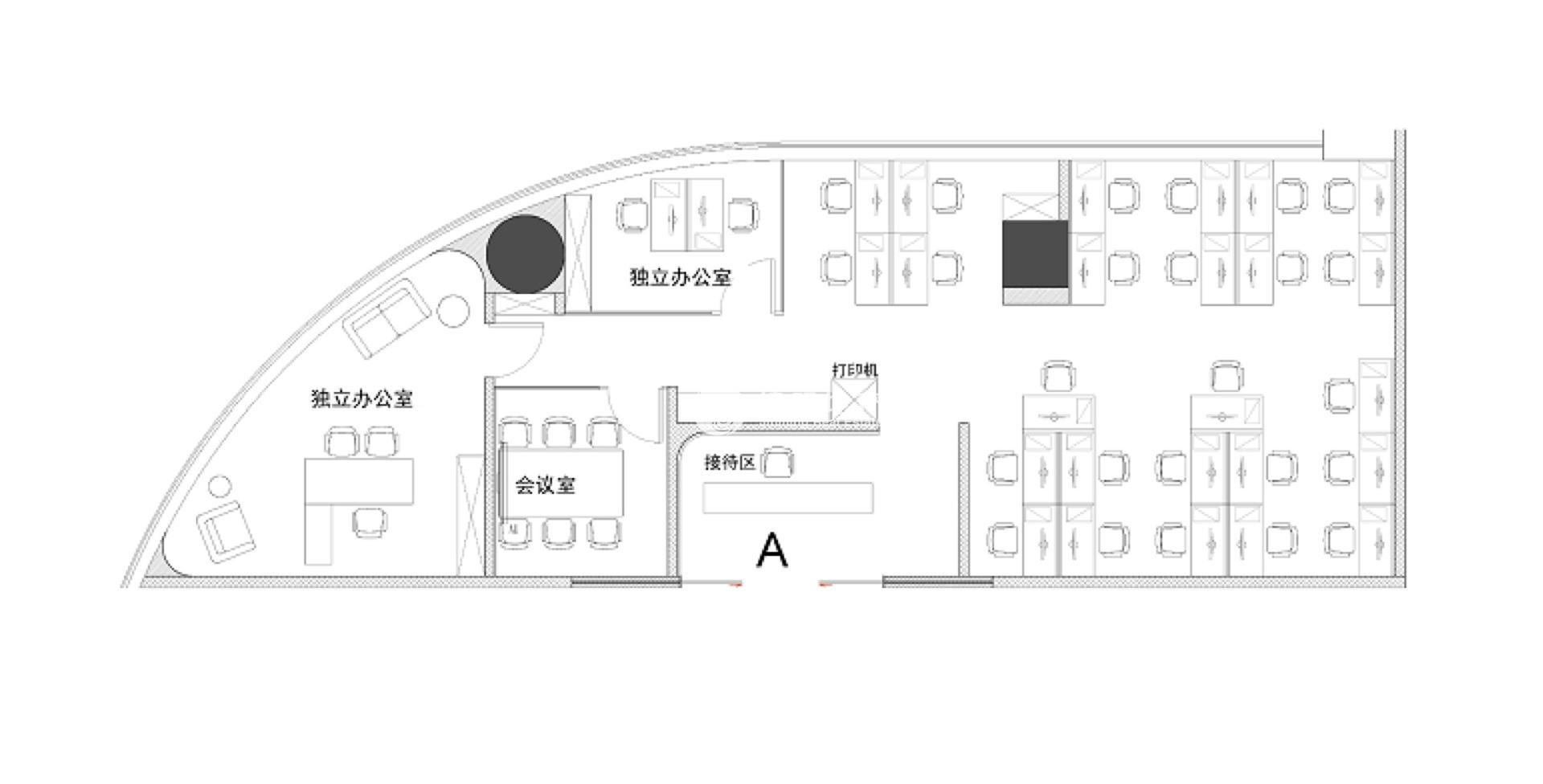 淮海中路金钟广场320平米写字楼出租