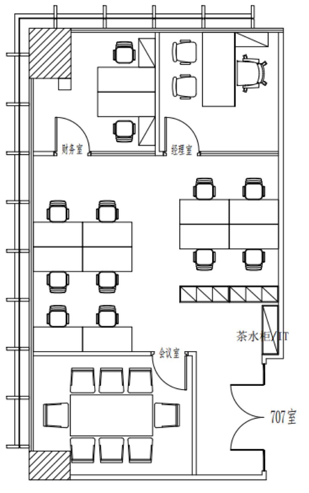 周家嘴路北美广场139平米写字楼出租