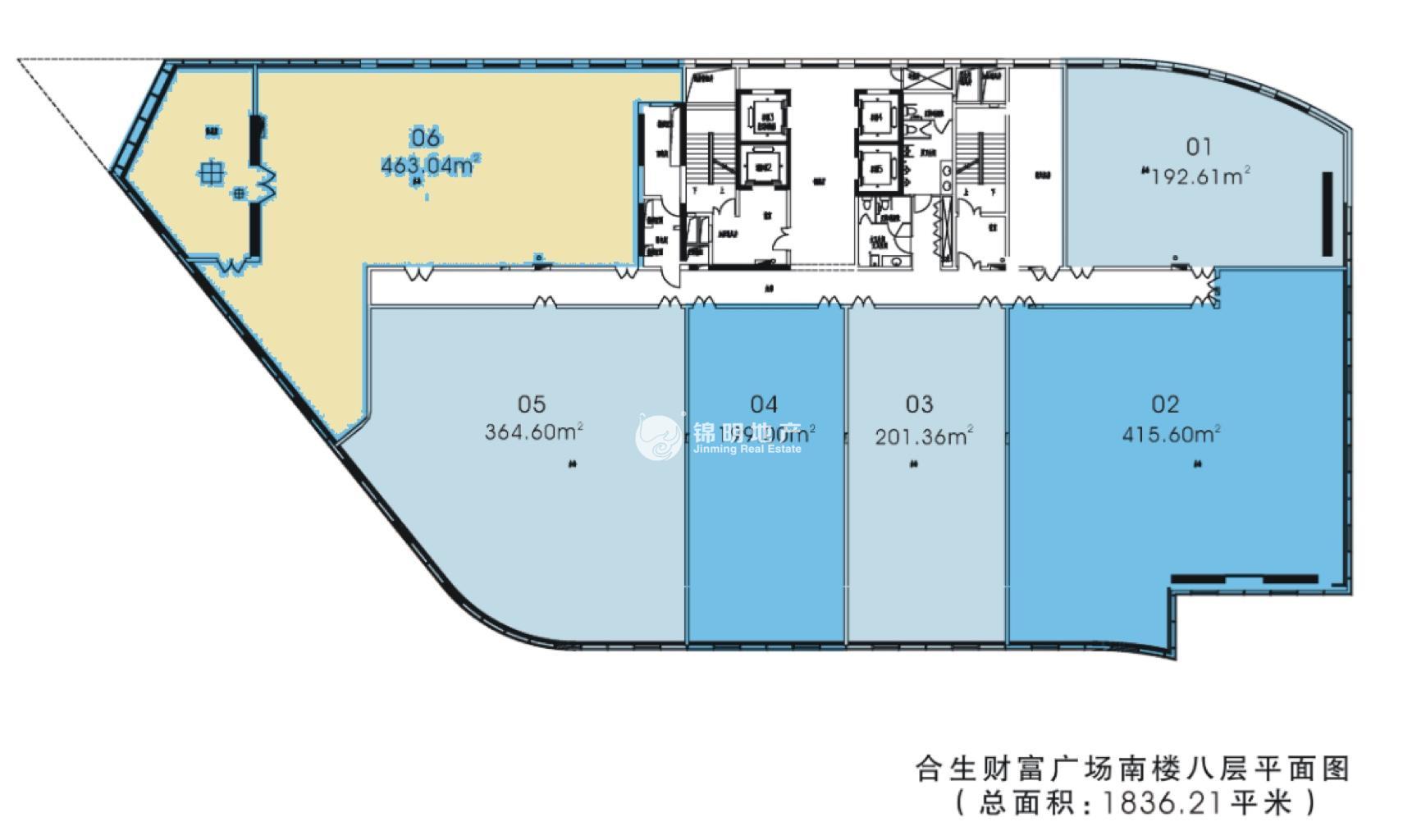 临平路合生财富广场327平米写字楼出租