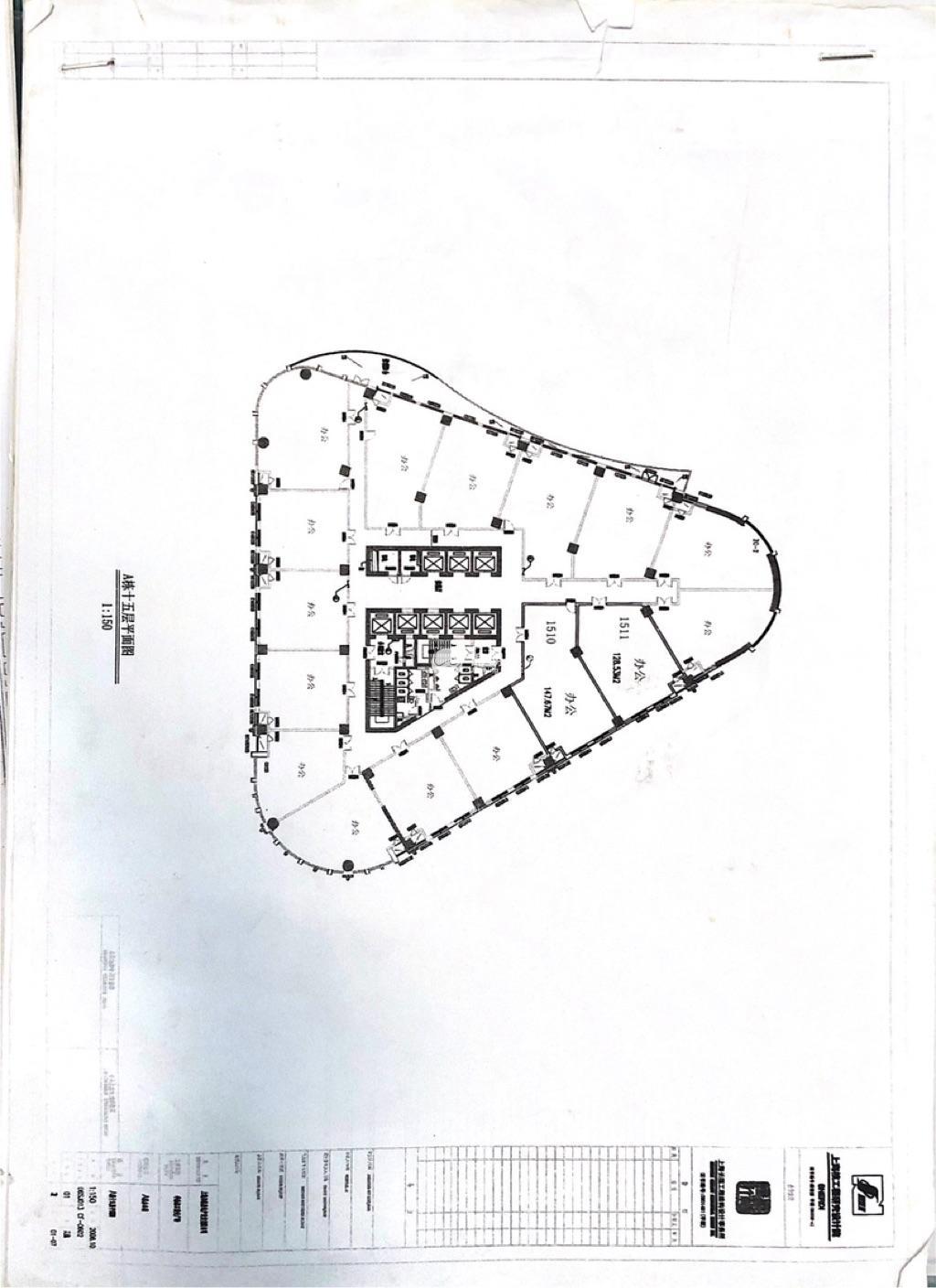 不夜城苏河1号214平米写字楼出租