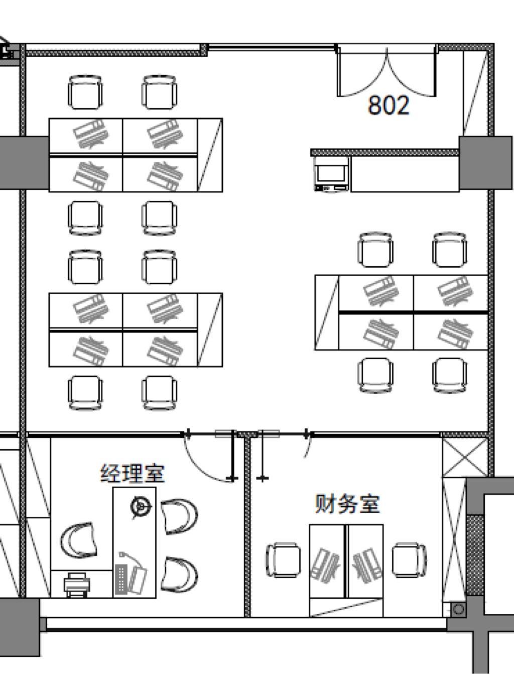 龙柏金汇德必易园115平米写字楼出租