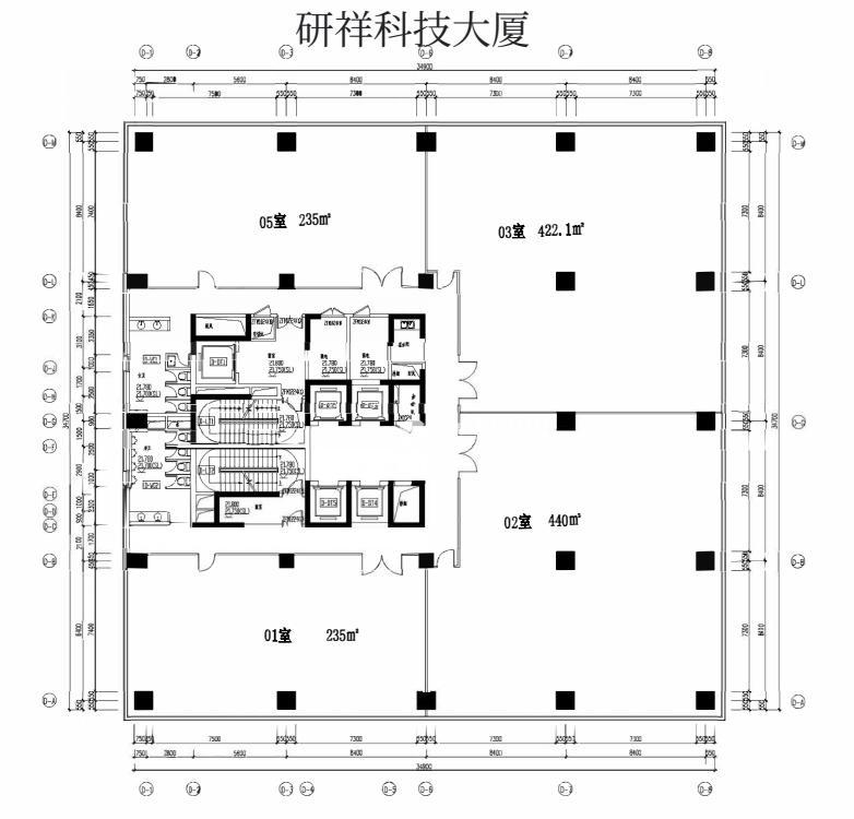 漕河泾研祥科技大厦1332平米写字楼出租