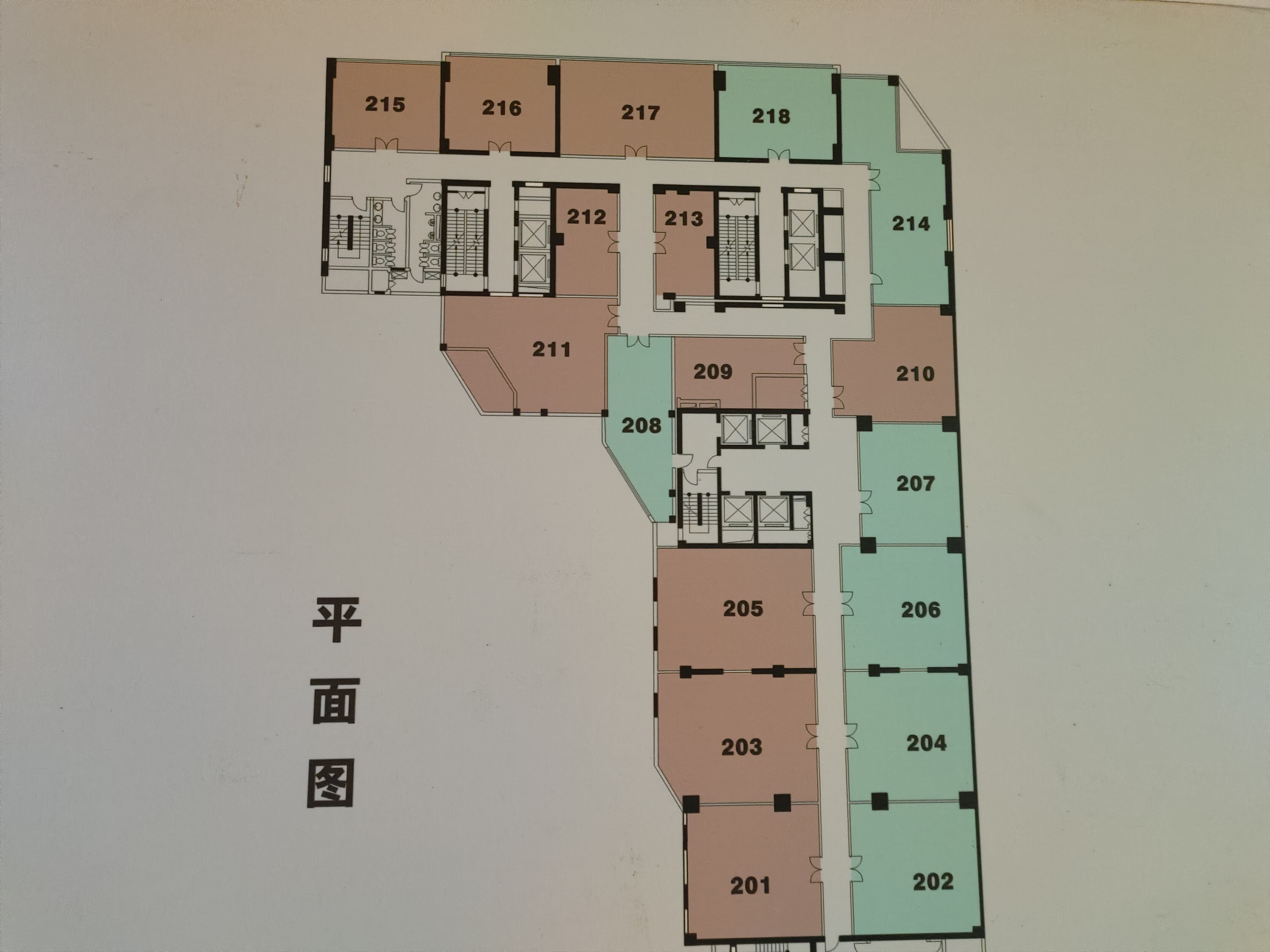 陆家嘴兴业嘉园62平米写字楼出租