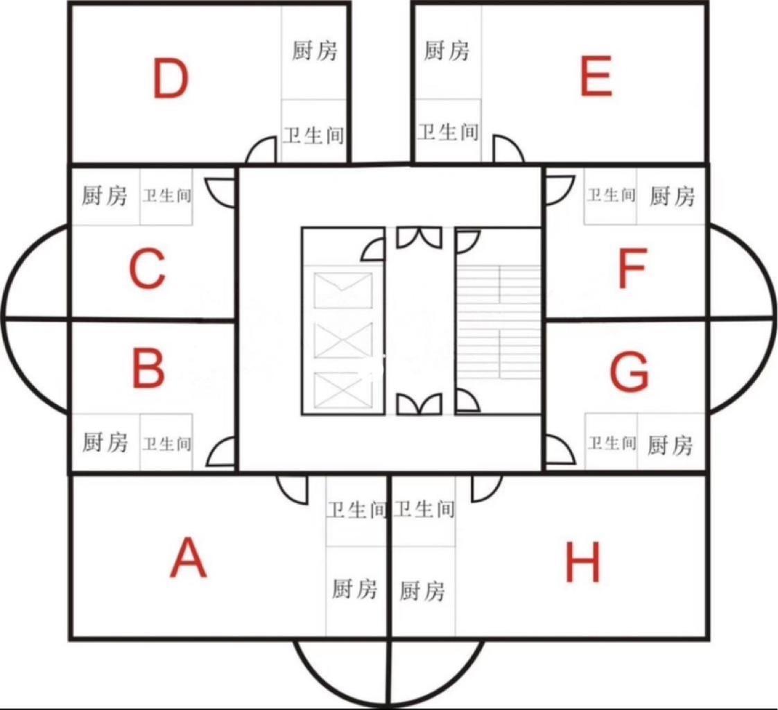 田林环线广场64平米写字楼出租