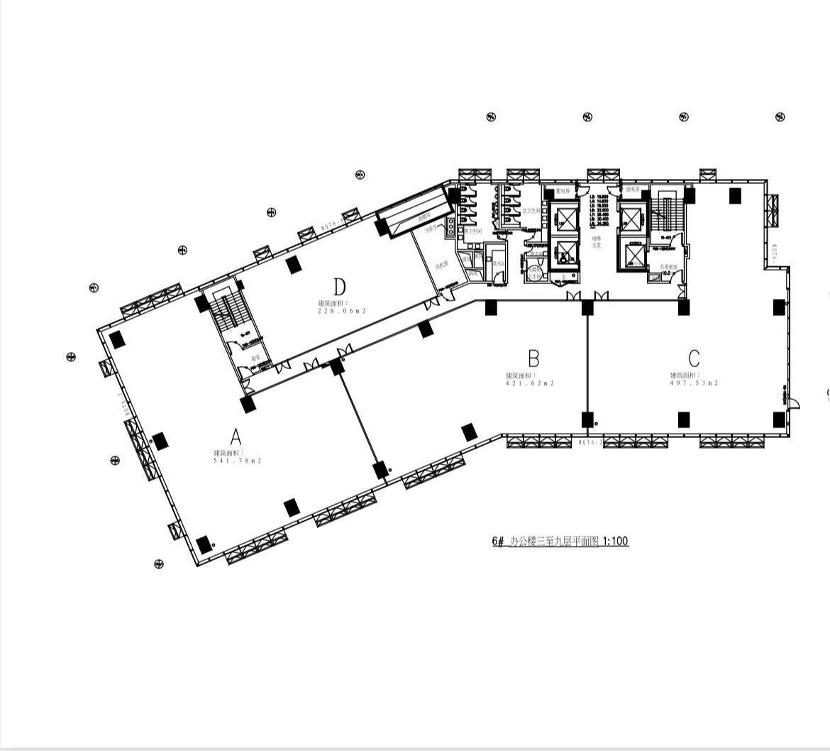 虹桥建滔广场498平米写字楼出租