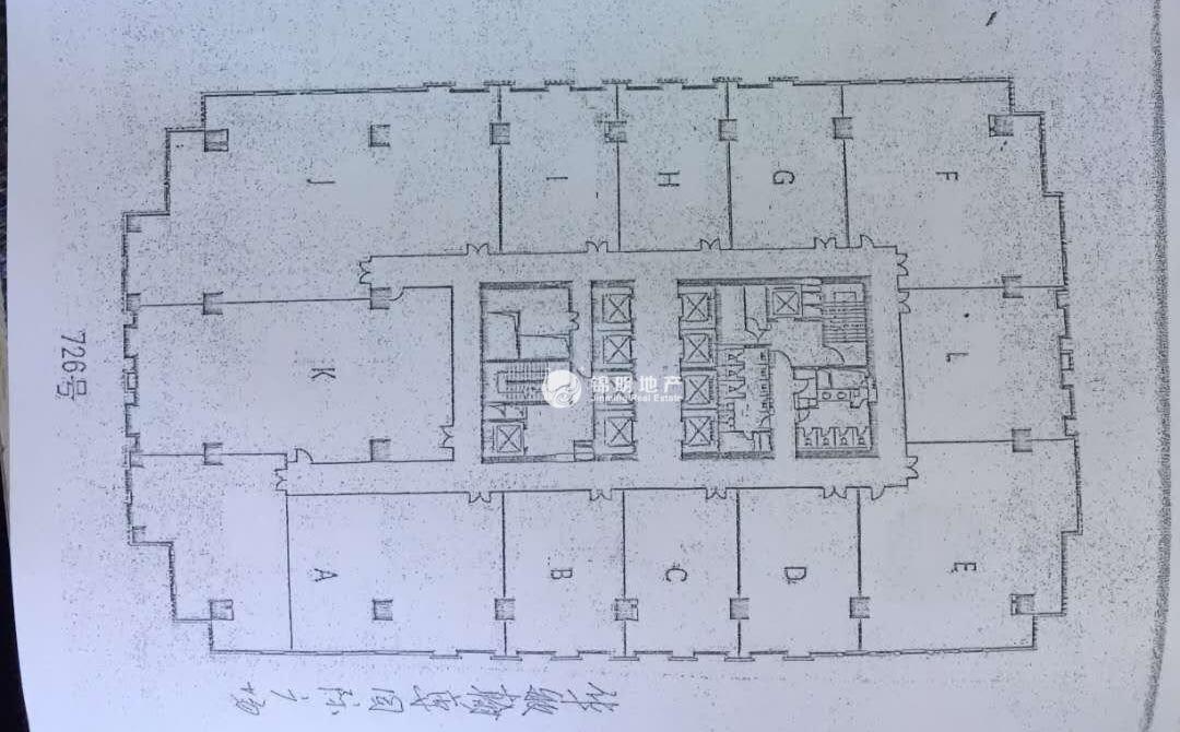 镇宁路华敏翰尊国际大厦250平米写字楼出租