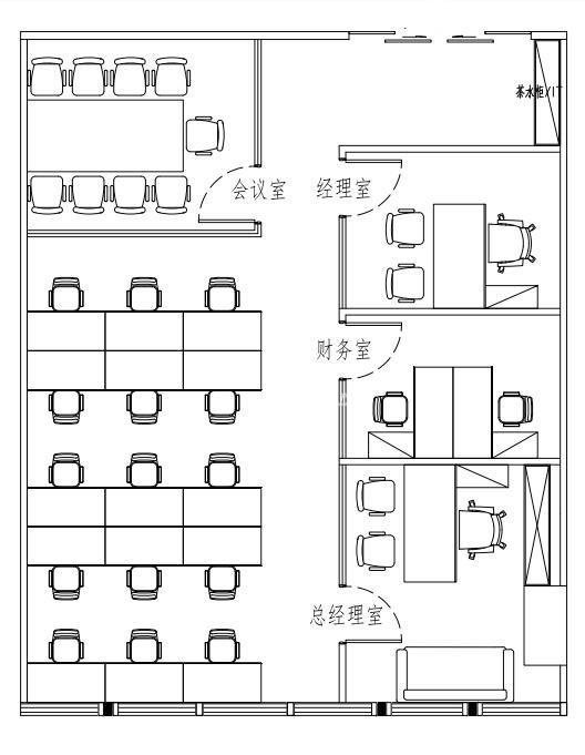 长风国浩长风城180平米写字楼出租