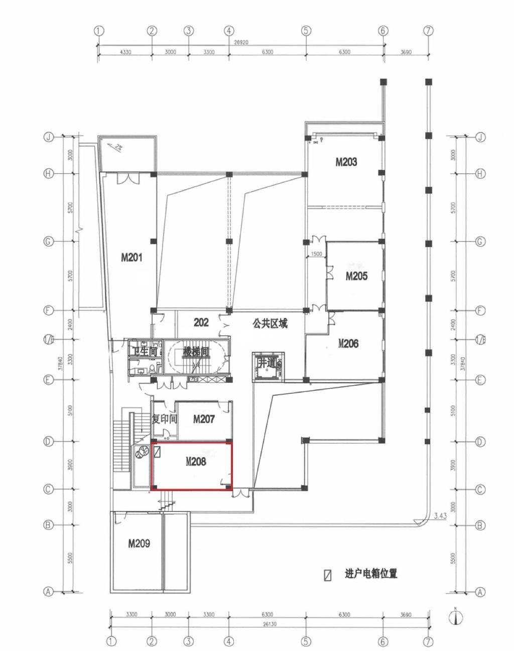 建国西路U-CUBE40平米写字楼出租