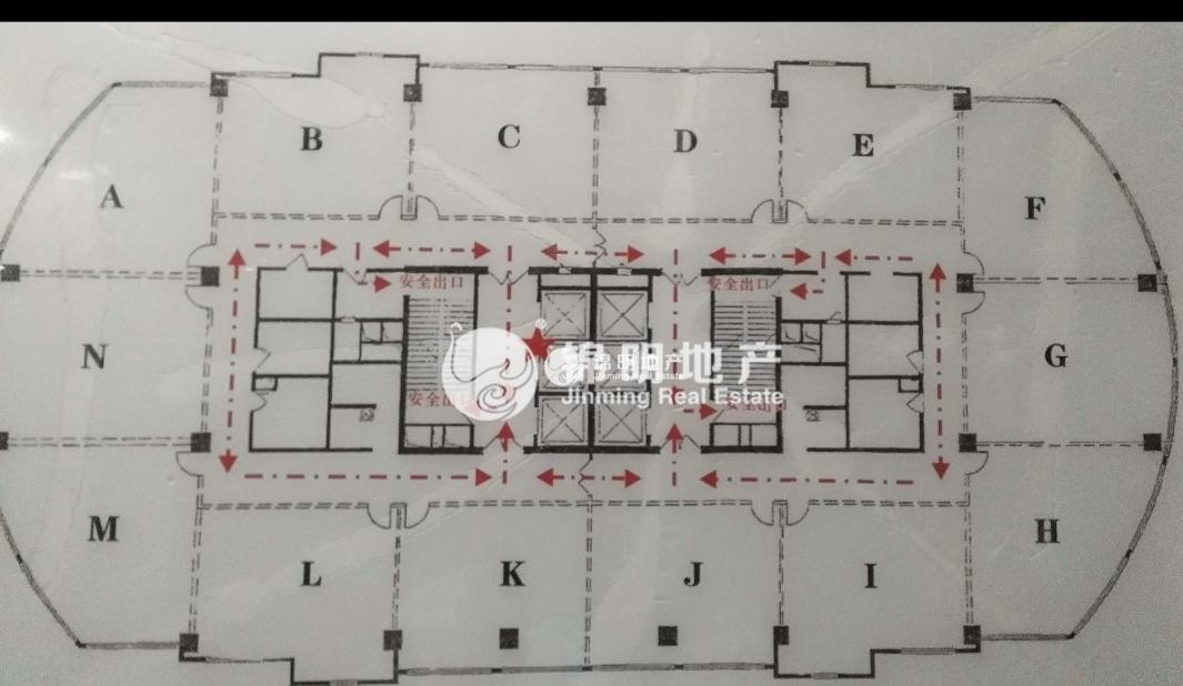 豫园新上海城市广场102平米写字楼出租