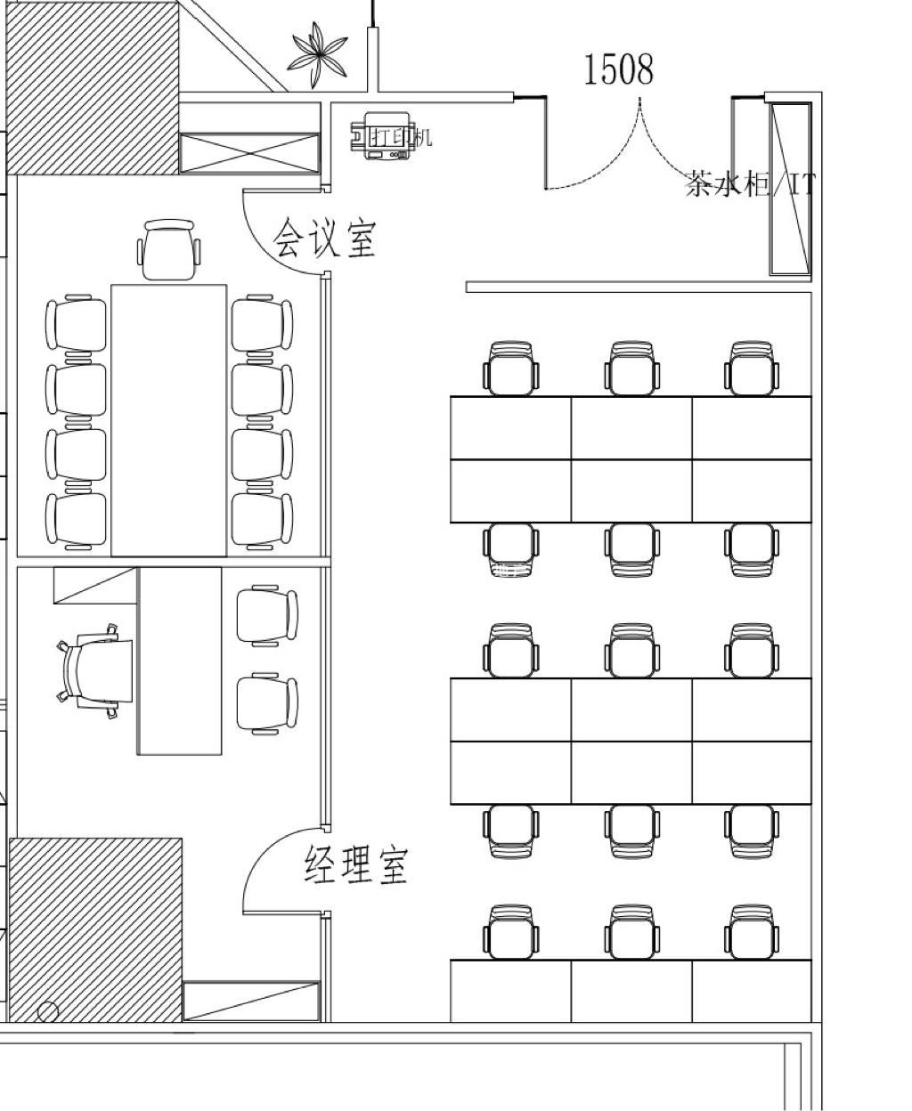 中山公园兆丰广场141平米写字楼出租