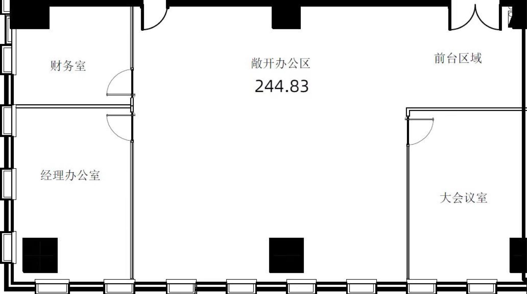 漕河泾研祥科技大厦245平米写字楼出租