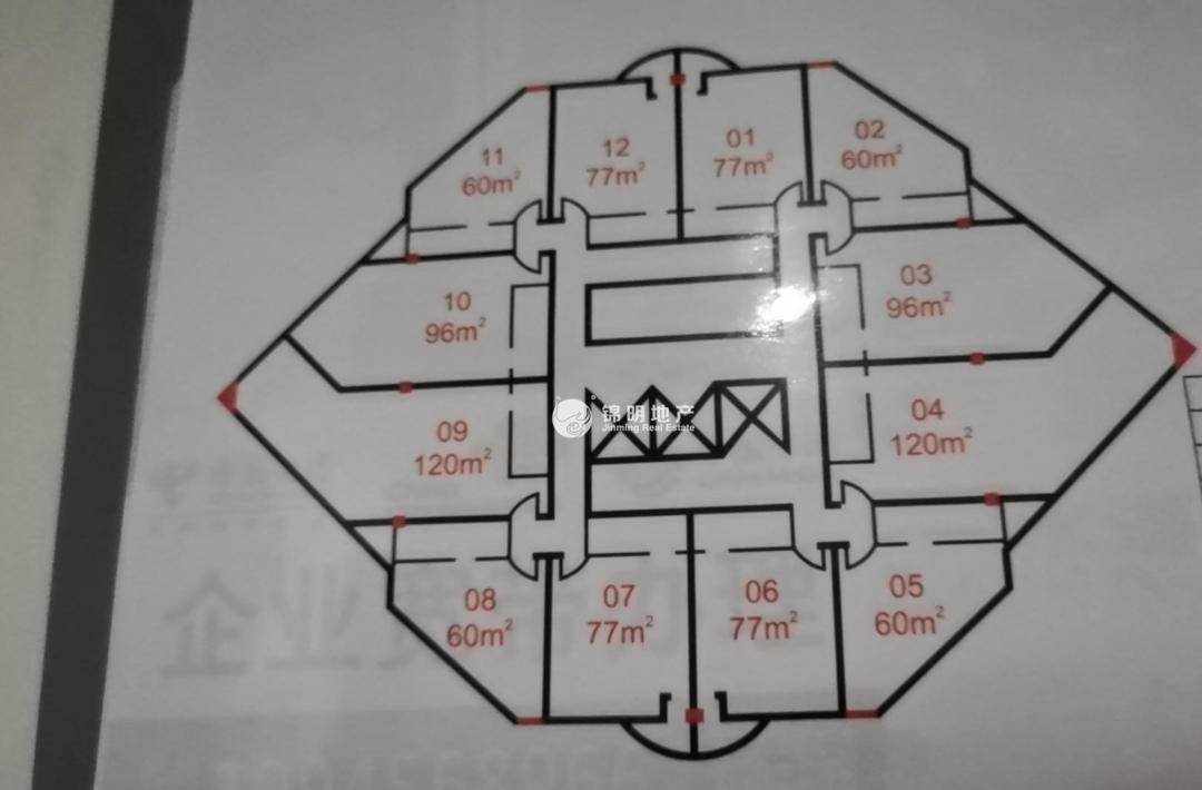曹杨绿洲广场120平米写字楼出租