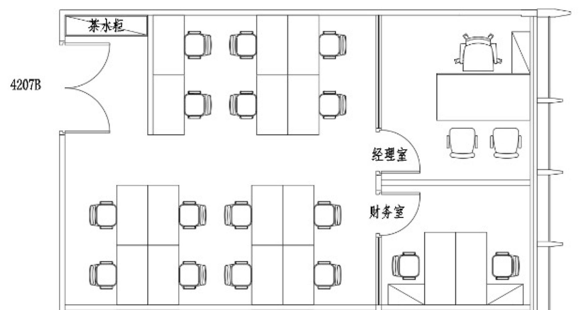 曹杨长城大厦112平米写字楼出租