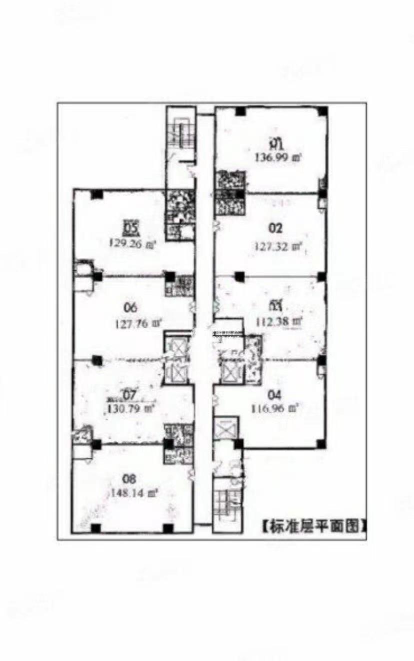 武宁杰地大厦128平米写字楼出租