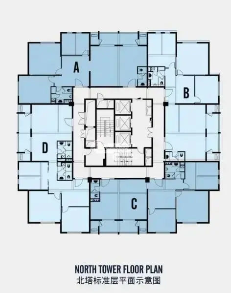 中山公园华宁国际广场88平米写字楼出租