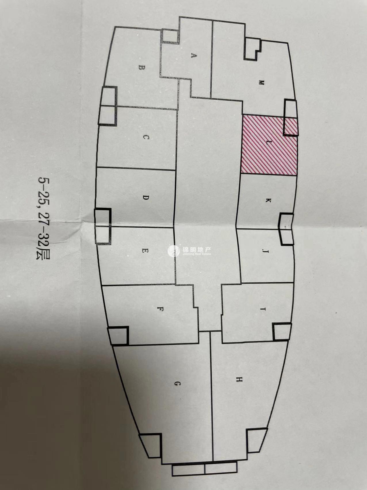 南京西路丽都新贵99平米写字楼出租