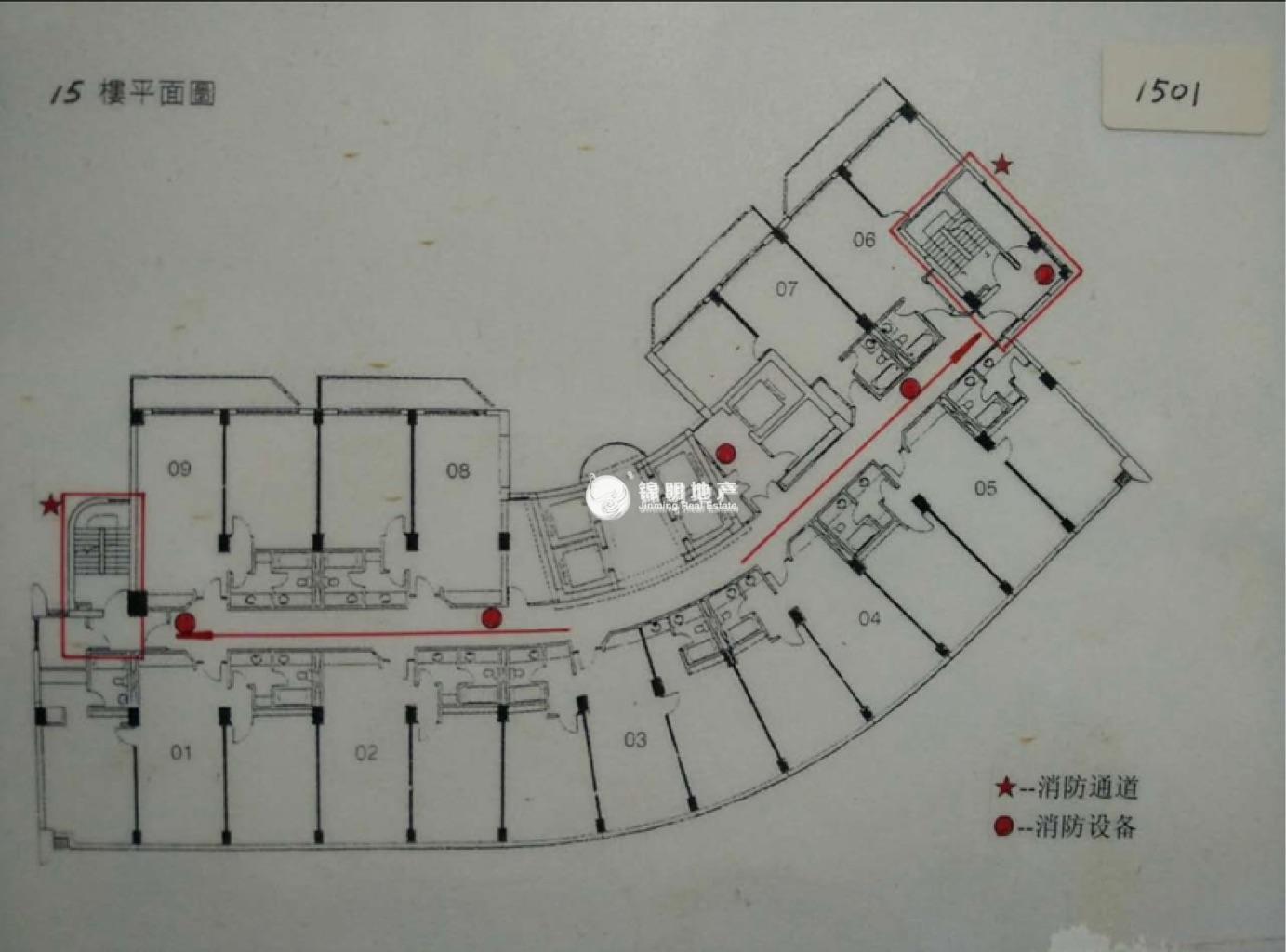 徐家汇坤阳国际商务广场1000平米写字楼出租