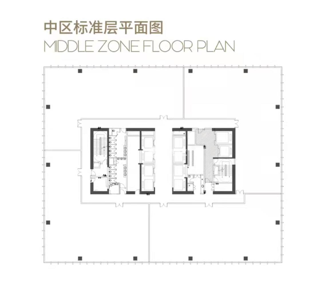 不夜城丽丰天际中心2161平米写字楼出租