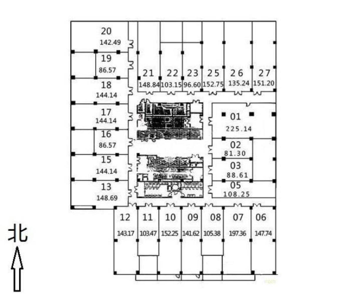 江宁路静安创展中心220平米写字楼出租