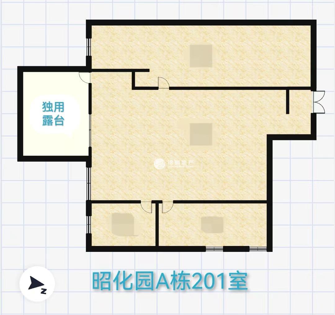 中山公园东朔商务中心（昭化路）200平米写字楼出租