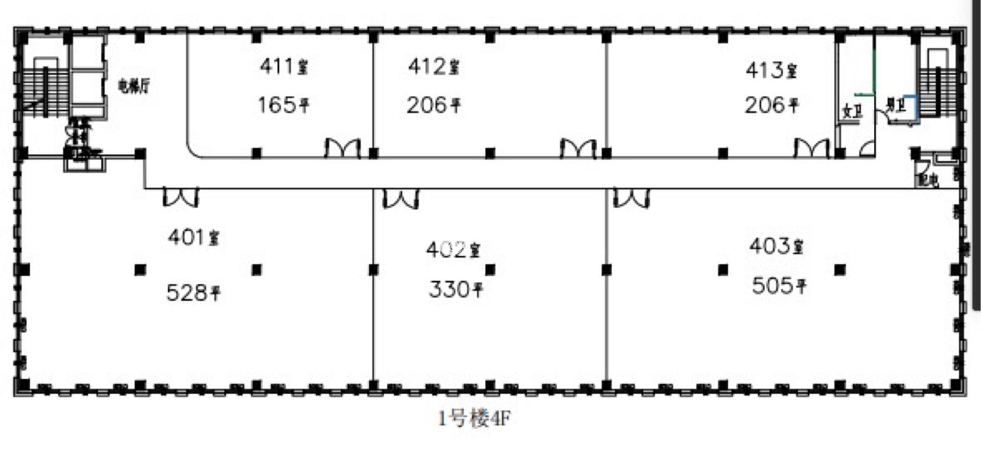 江桥驴妈妈科技园区165平米写字楼出租