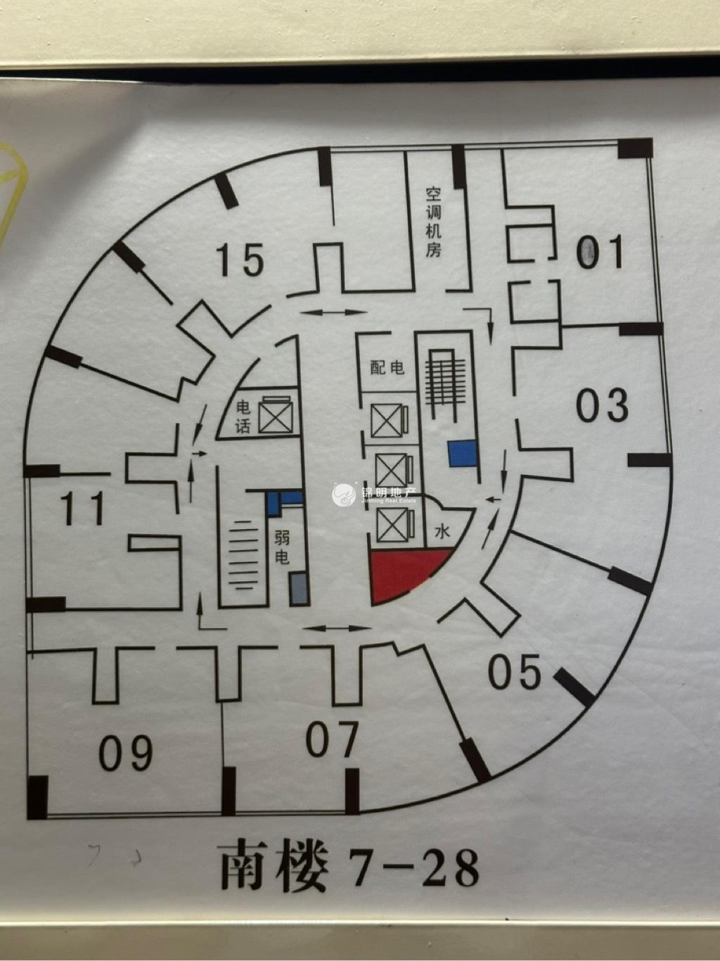四川北路福德广场55平米写字楼出租